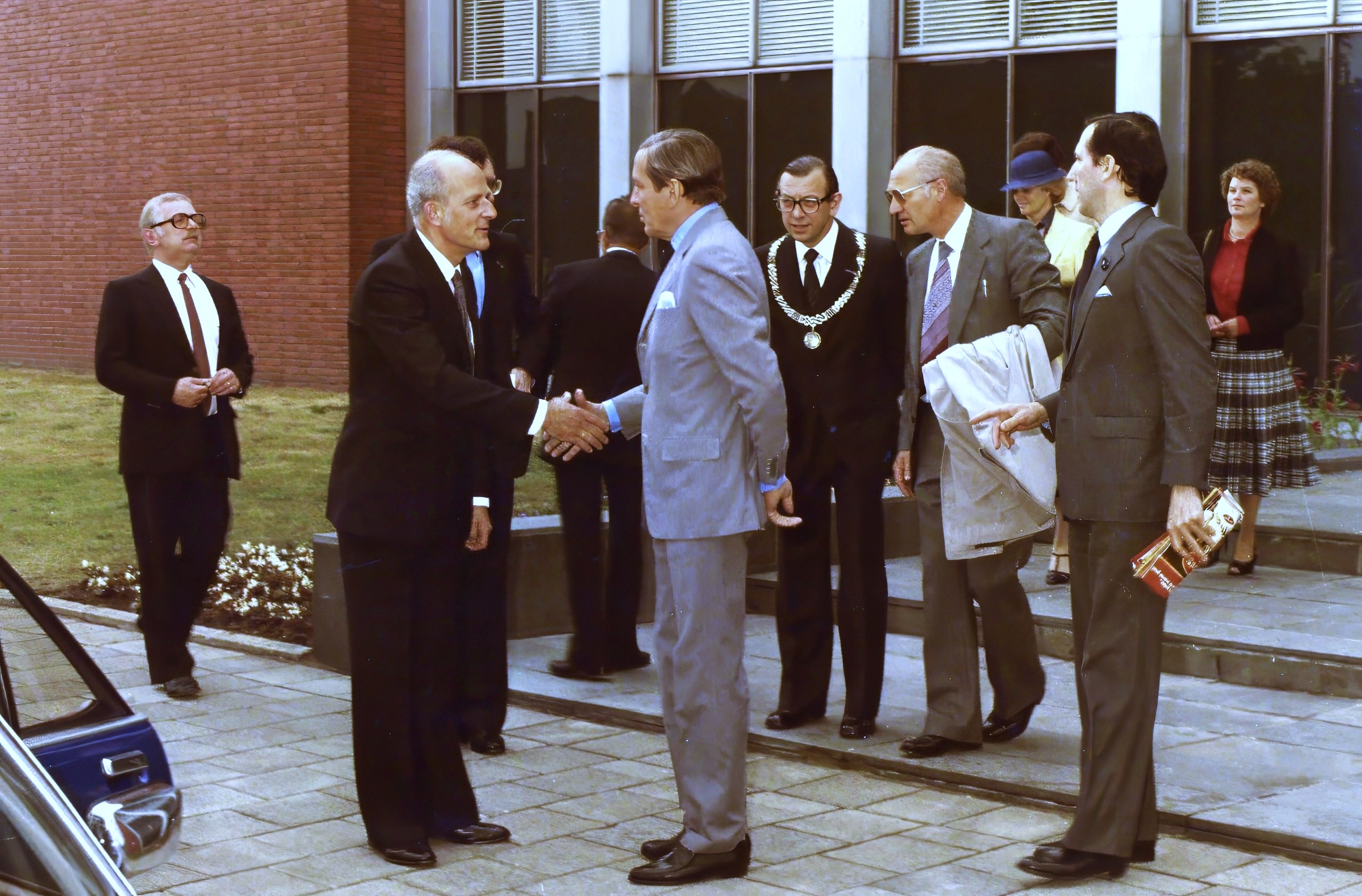 Bezoek bij Koninklijke Smeets Offset in 1980